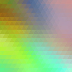 Multicolor Abstract Background Consisting of Triangles