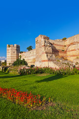 Old fortress at Istanbul Turkey