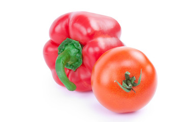 tomato and red pepper