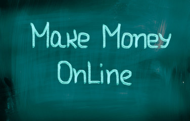 Make Money Online Concept