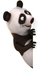 Fun panda © Julien Tromeur