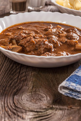 Goulash soup.