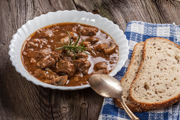 Goulash soup.