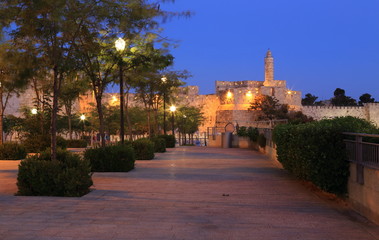 Night Jerusalem