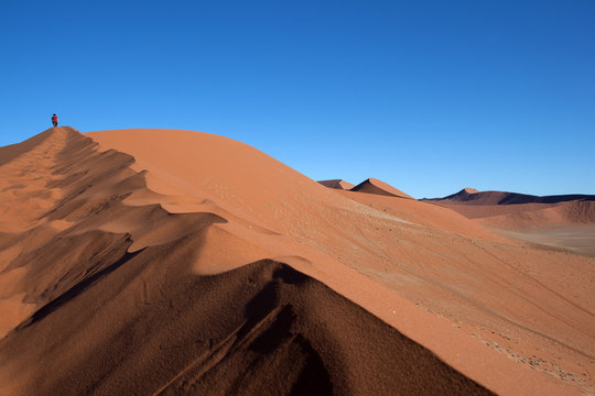 Namibia dune nel deserto rosso