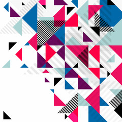 Abstract geometry background