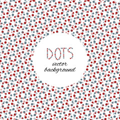 Dotted design (red and blue dots on white background)