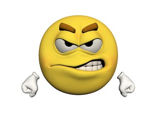 emoticon angry
