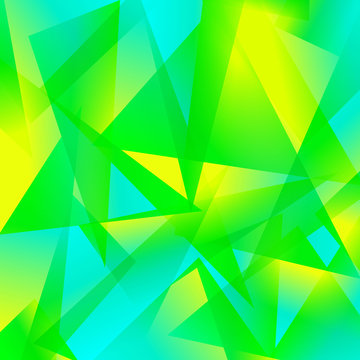 green yellow Fractal Abstract Background vector available
