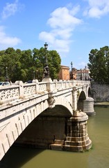 Naklejka premium Ponte Mazzini in Rom