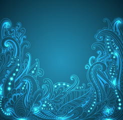 Abstract blue background