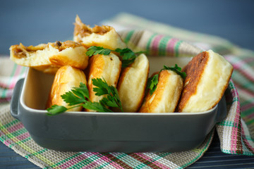 pies fried with cabbage © Peredniankina