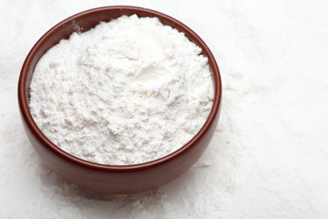 Flour in bowl
