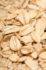 Rolled oats background