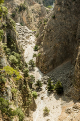 Aradena-Schlucht, auf der Südküste von Kreta, Griechenland