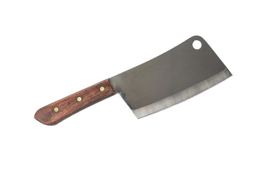 knife on white background