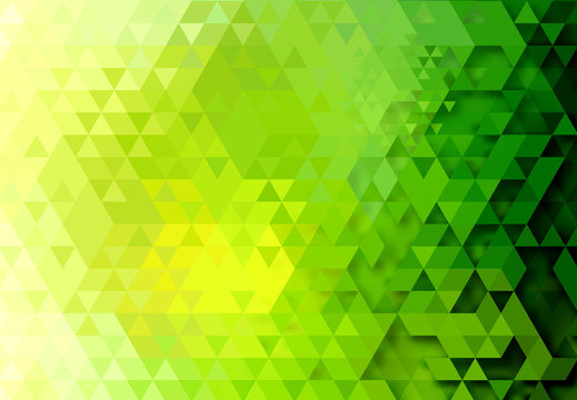 Triangle abstract vector background illustration