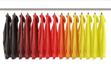 Hemden in Farben von Deutschland