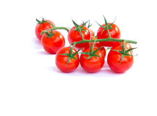 Fresh Tomato  on white background