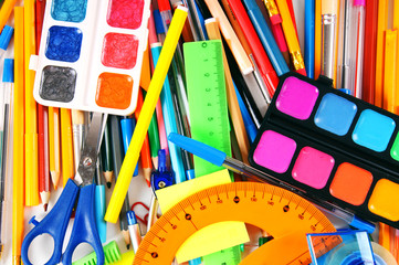 Stationery and school accessories.