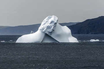 iceberg near Goose Cove, Newfoundland