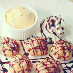 Bakery and ice coffee