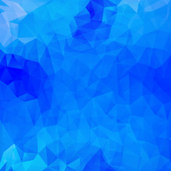 Blue Triangle Abstract Background