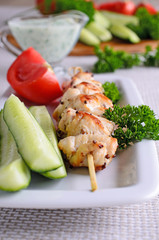 Chicken shish kebab