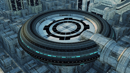 Futuristic city