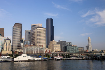 Fototapeta na wymiar The city of Seattle Washington