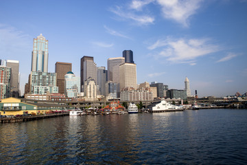 Fototapeta na wymiar The city of Seattle Washington