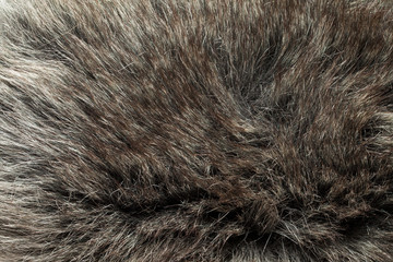 Luxurious wool texture.