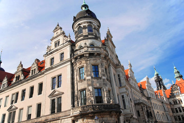 Naklejka premium Barockbauten Dresden