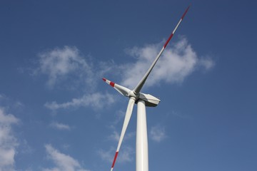 Windkraftrad im Norden