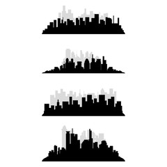 Naklejka premium skyline