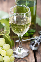 White Wine in a glass