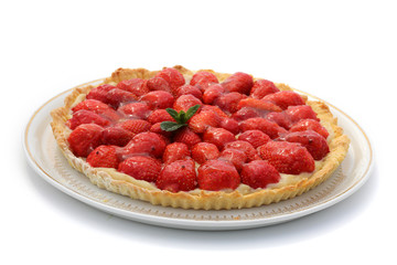 Tarte aux fraises