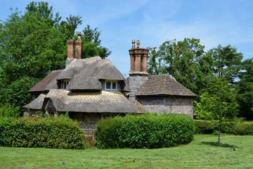 Building from Blaise Hamlet  and sky