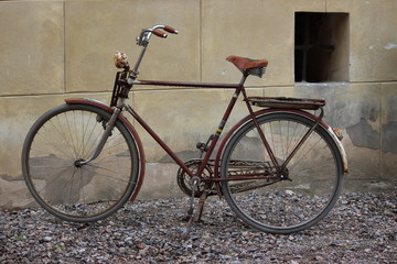 Fototapeta na wymiar Vintage Fahrrad Schweden