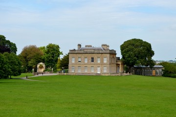 Building from Blaise Castle and sky