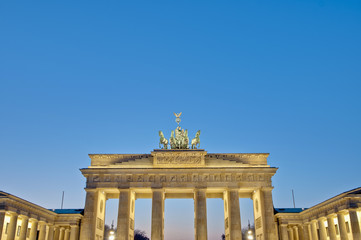 Obraz premium The Brandenburger Tor at Berlin, Germany