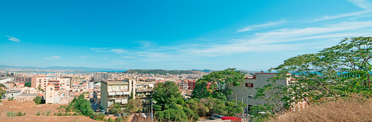Fototapeta na wymiar Cagliari Panorama