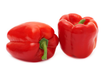 red pepper isolated on white background