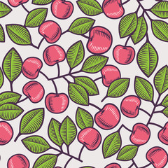Cherries pattern