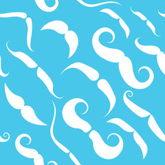 Mustache Seamless Pattern