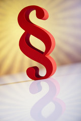 Obraz premium Paragraph sign