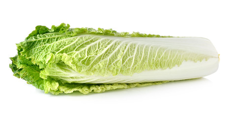 lettuce on white background