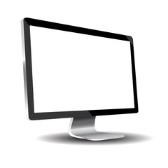 LED  Monitor  against white background.