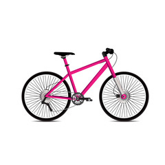 Bicycle pink