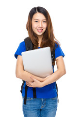 Asian female student
